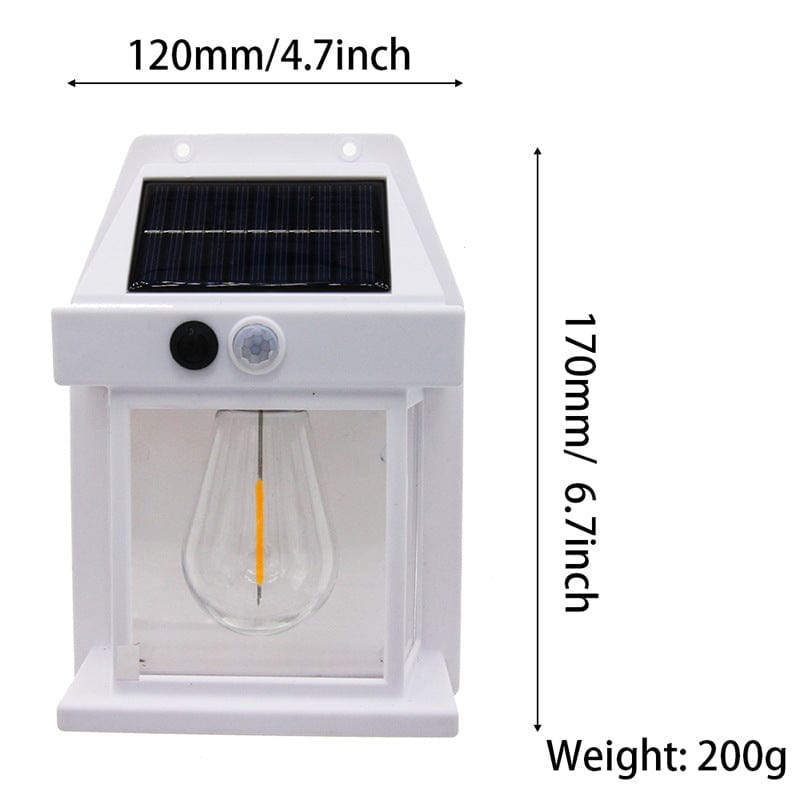 House Basket™ Outdoor Solar Wall Lamp Waterproof Tungsten Lamp Induction