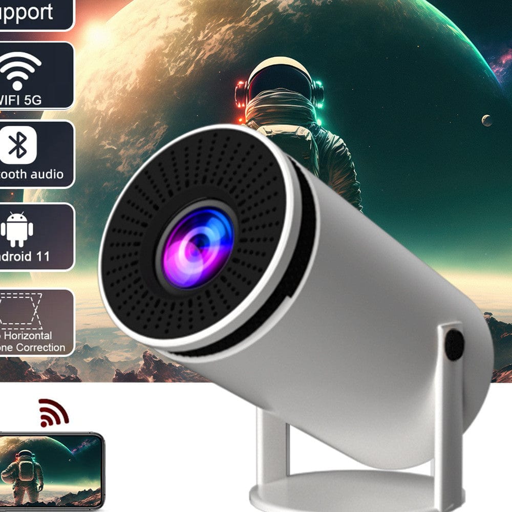 House Basket™ Magcubic Projector Hy300 4K Android 11 Dual Wifi6 200 ANSI Allwinner H713 BT5.0 1080P 1280*720P