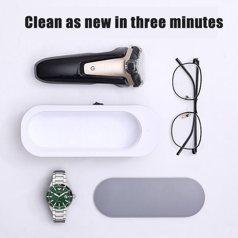 House Basket™ Ultrasonic Cleaning Machine High Frequency Vibration Wash Cleaner Washing Jewelry Glasses Watch Ring Dentures Cleaner