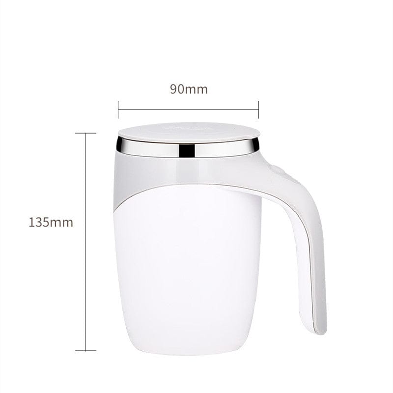 House Basket™ Rechargeable Model Automatic Stirring Cup Coffee Cup High Value Electric Stirring Cup Lazy Milkshake Rotating Magnetic Water Cup