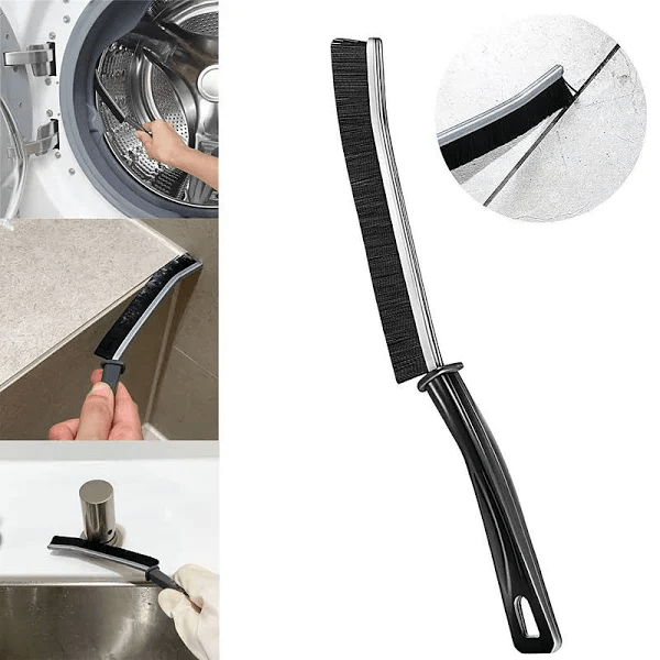 House Basket™ Durable Grout Gap Cleaning Brush Kitchen Toilet Tile Joints Dead Angle Hard Bristle Cleaner Brushes For Shower Floor Line