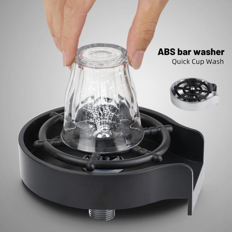 House Basket™ Bar Counter Cup Washer Sink High-pressure Spray Automatic Faucet Coffee Pitcher Wash Cup Tool Kitchen