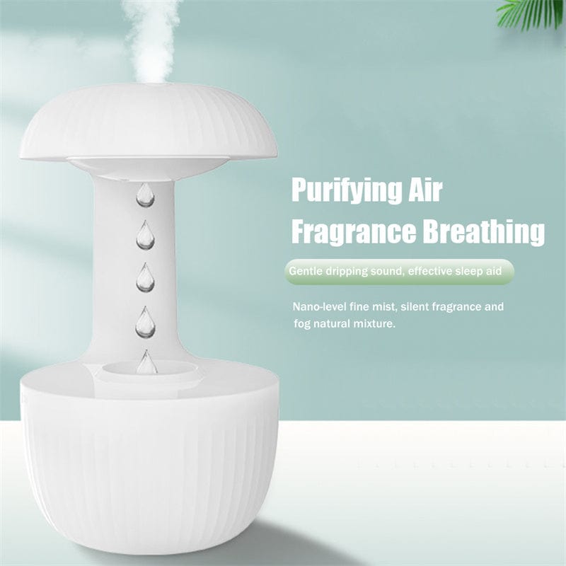 House Basket™ Anti-gravity Air Humidifier Mute Countercurrent Humidifier Levitating Water Drops Cool Mist Maker Fogger Relieve Fatigue