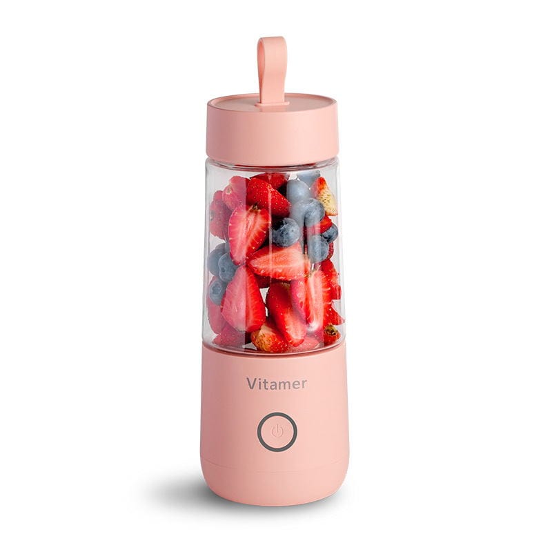 House Basket™ 350ml Portable Blender Juicer Electric USB Rechargeable Mixer Smoothie Slushy Cup Juice Blender Bottle USB Charging Kitchen Gadgets