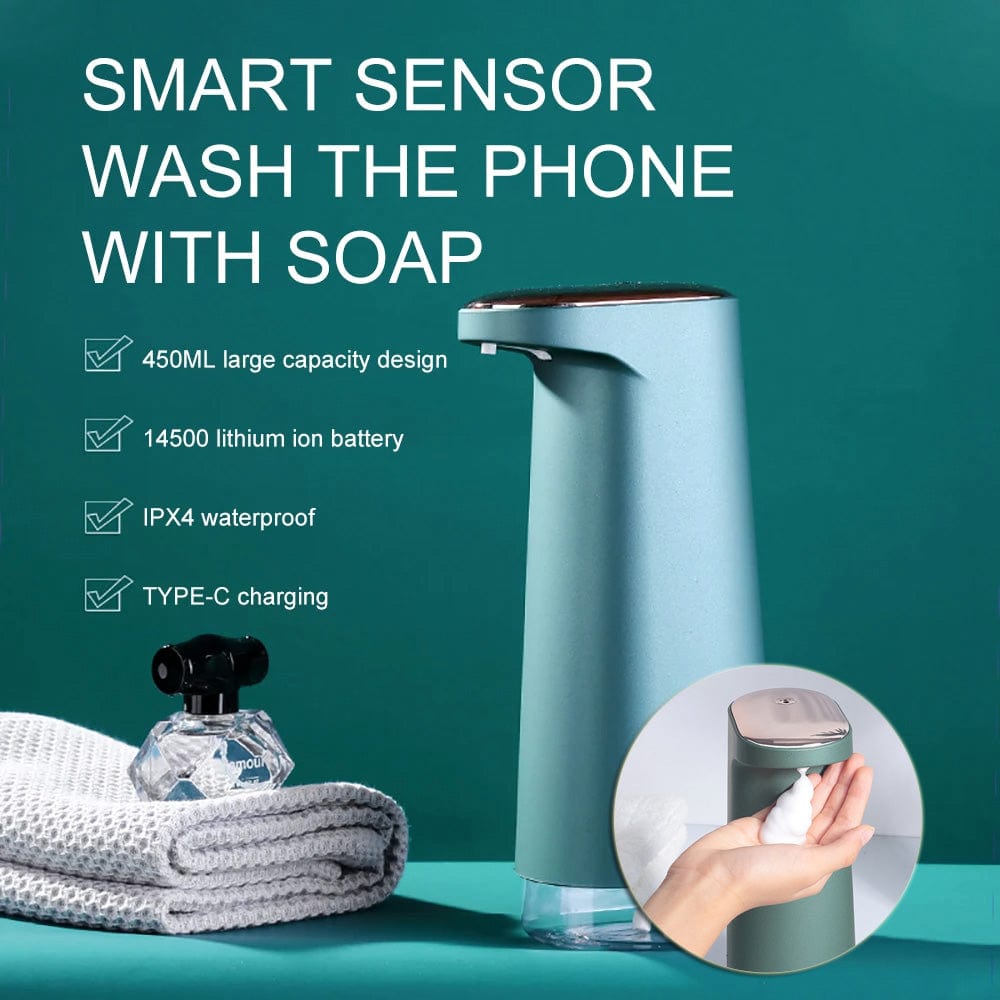 House Basket™ Automatic Foam Soap Dispensers Bathroom Smart Washing Hand Sanitizer Sensor Machine For Kitchen And Bathroom