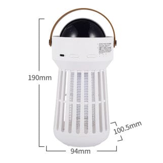 House Basket™ 2 In 1 Electric Mosquito Killer Lamp Star Ceiling Projection Kill Mosquitoes For Outdoor And Indoor