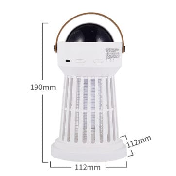 House Basket™ 2 In 1 Electric Mosquito Killer Lamp Star Ceiling Projection Kill Mosquitoes For Outdoor And Indoor