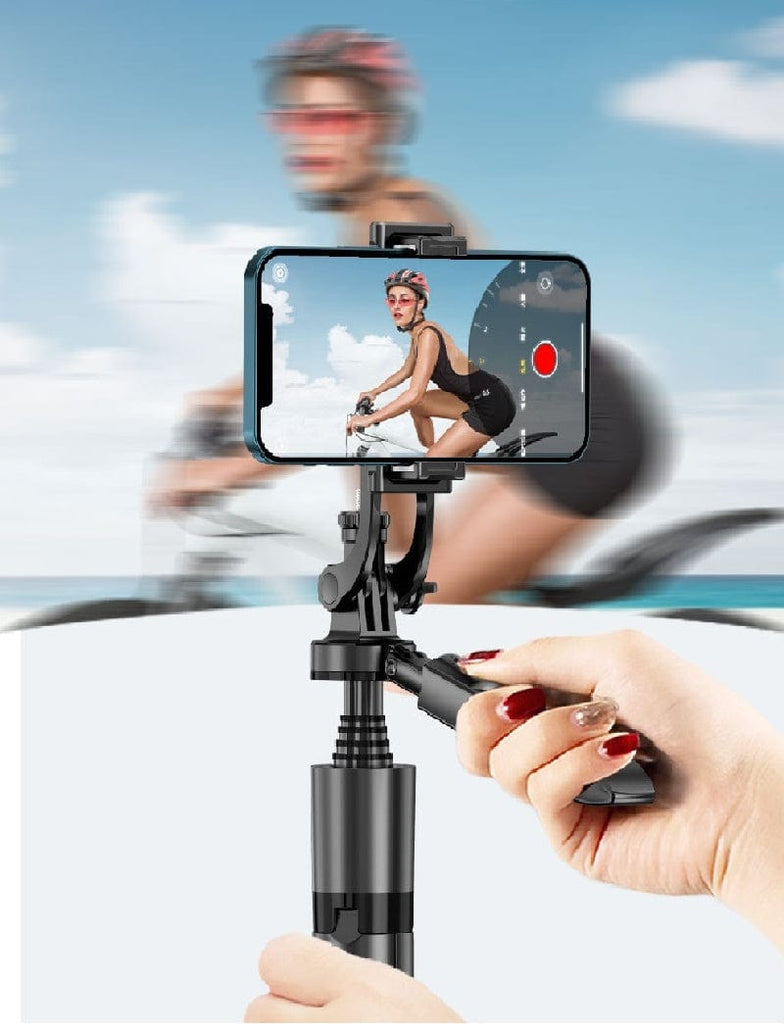 House Basket™ 360 Auto Face Tracking Gimbal AI Smart Gimbal Face Tracking Auto Phone Holder For Smartphone Video Vlog Live Stabilizer Tripod