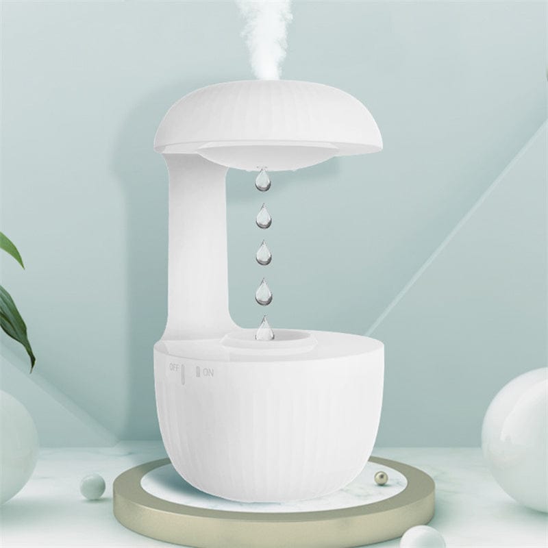 House Basket™ Anti-gravity Air Humidifier Mute Countercurrent Humidifier Levitating Water Drops Cool Mist Maker Fogger Relieve Fatigue